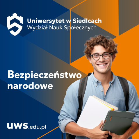 grafika przedstawiająca studenta kierunku Bezpieczeństwo narodowe