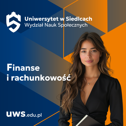 grafika przedstawiająca studenta kierunku Finanse i rachunkowość