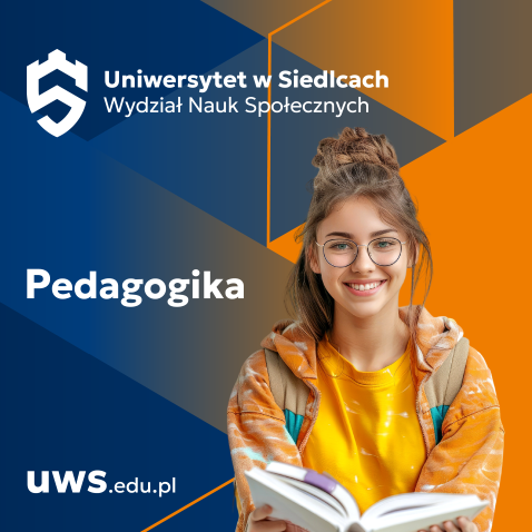 grafika przedstawiająca studenta kierunku Pedagogika