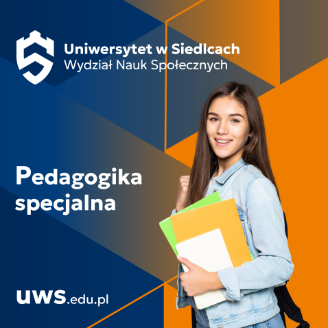 grafika przedstawiająca studenta kierunku Pedagogika specjalna