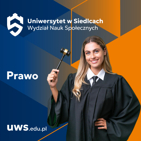 grafika przedstawiająca studenta kierunku Prawo