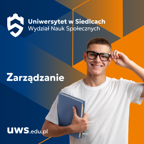 grafika przedstawiająca studenta kierunku Zarządzanie